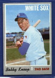 1970 Topps Baseball Cards      695     Bobby Knoop